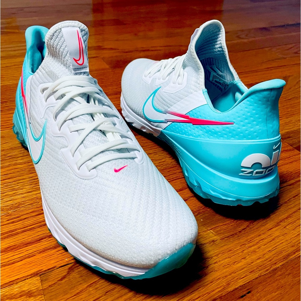 Nike Air Zoom Infinity Tour Aurora Green Teal CT0540-177 Men's Size 14 Shoes.